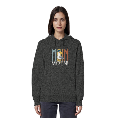 Moin Moin norddeutsche Möwe - Organic Hoodie