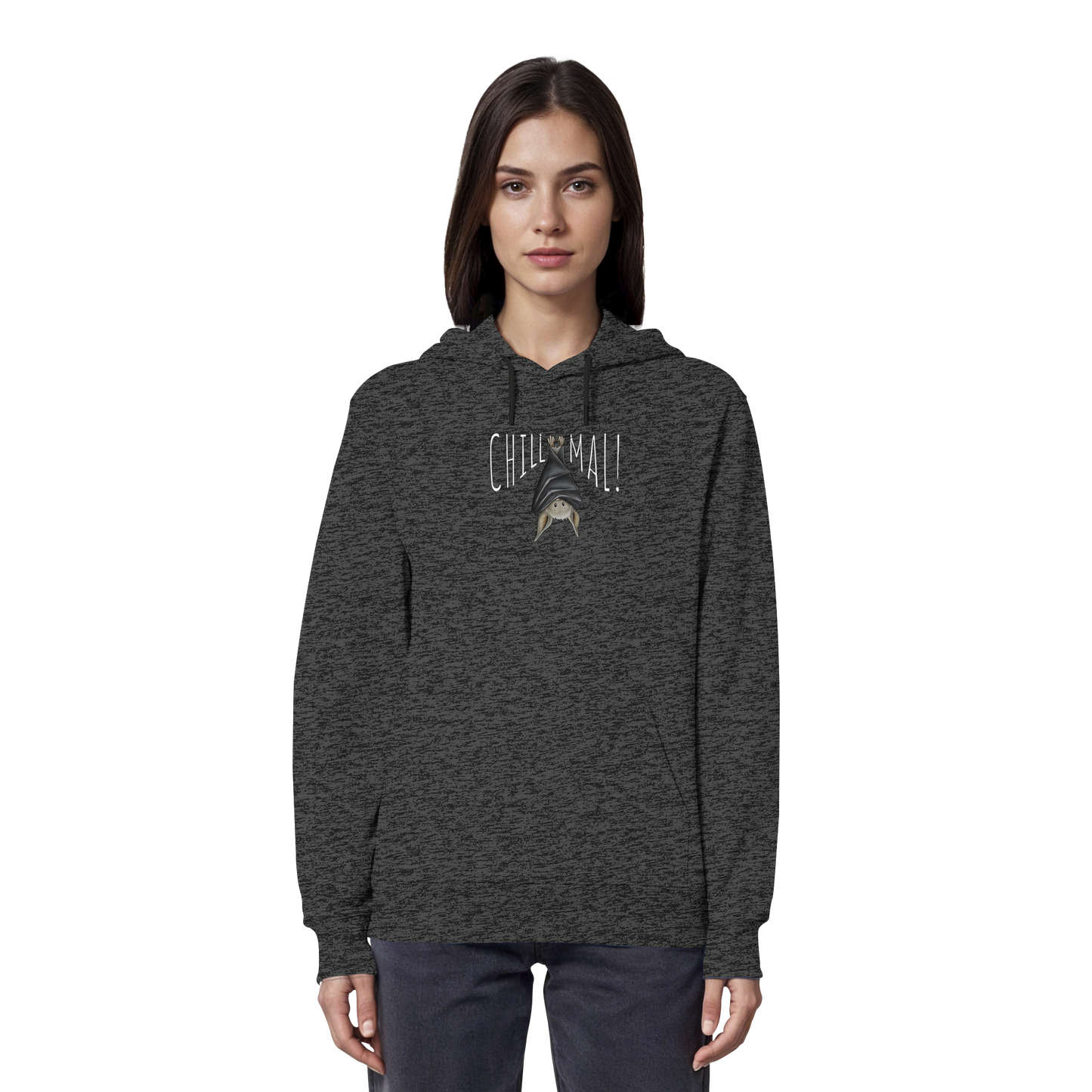 Chill Mal gemütliche Fledermaus - Organic Hoodie