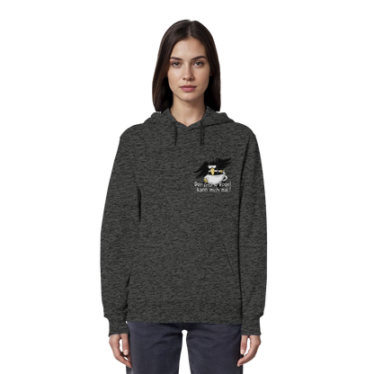Der frühe Vogel kann mich mal | Kaffee Rabe - Organic Hoodie