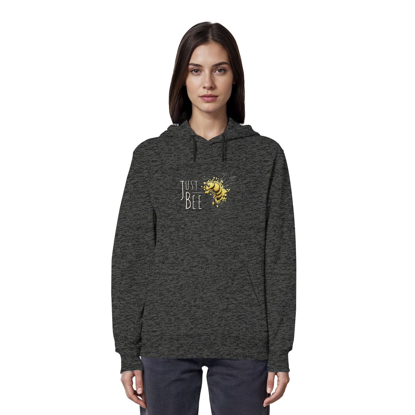 Just Bee, kleine Honig-Biene - Organic Hoodie