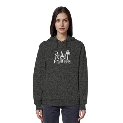 Rat Happens Ratten - Organic Hoodie