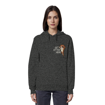 Get Otter Here | Lustiger Otter Kalauer - Organic Hoodie