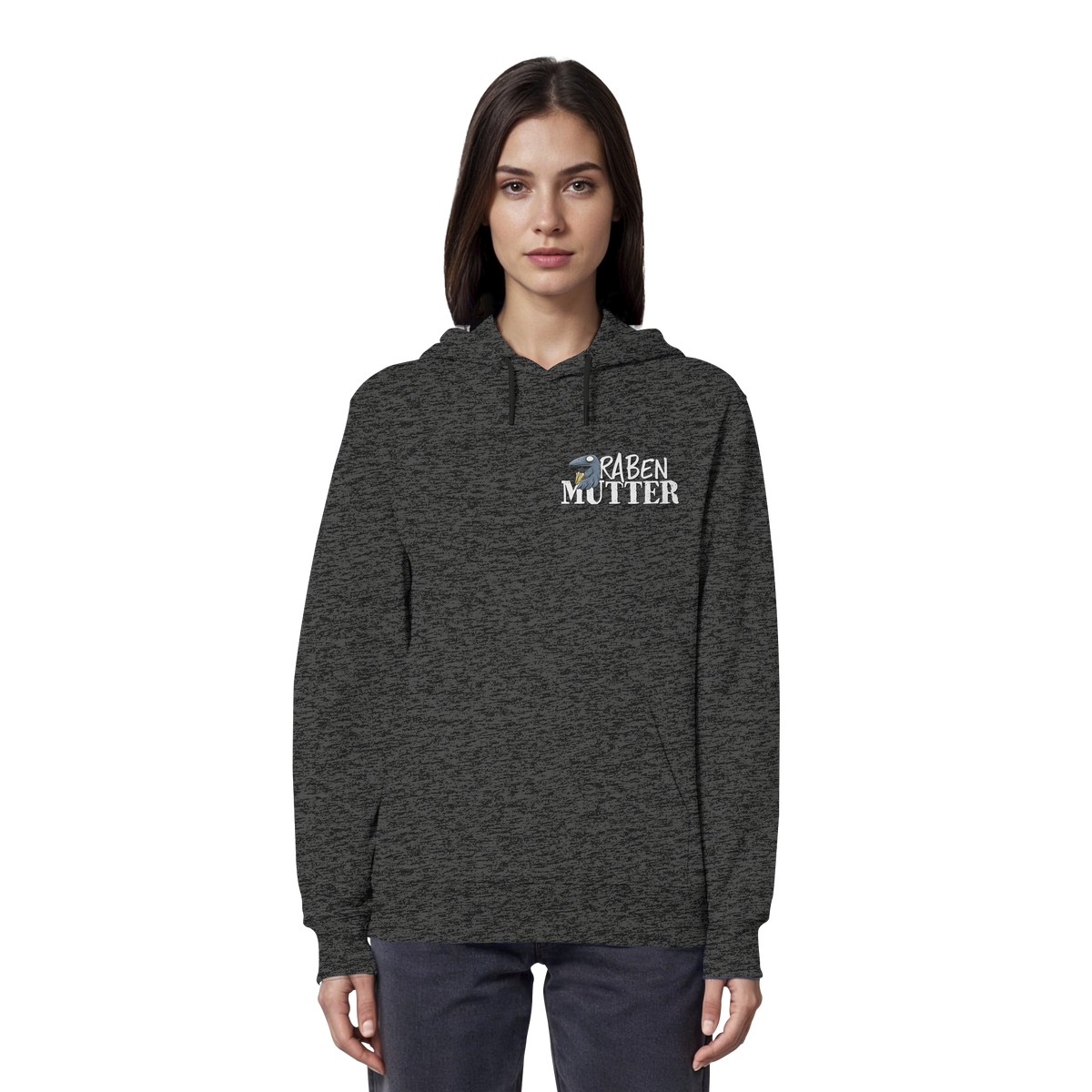 Rabenmutter Krähenmama - Organic Hoodie