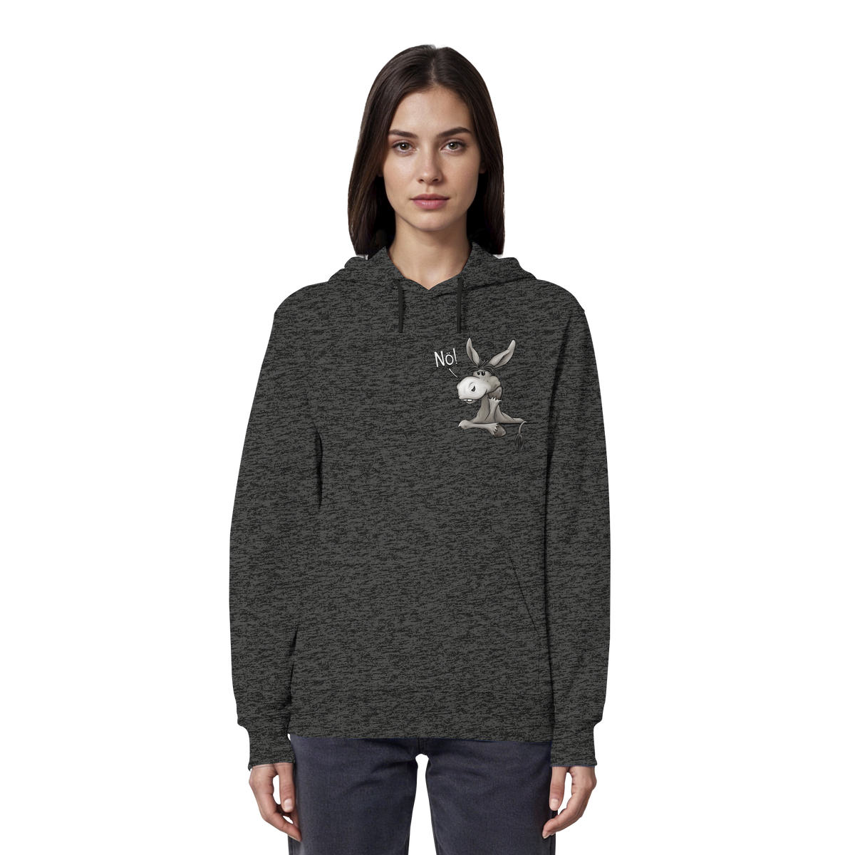 Nö! Störrischer Esel - Organic Hoodie