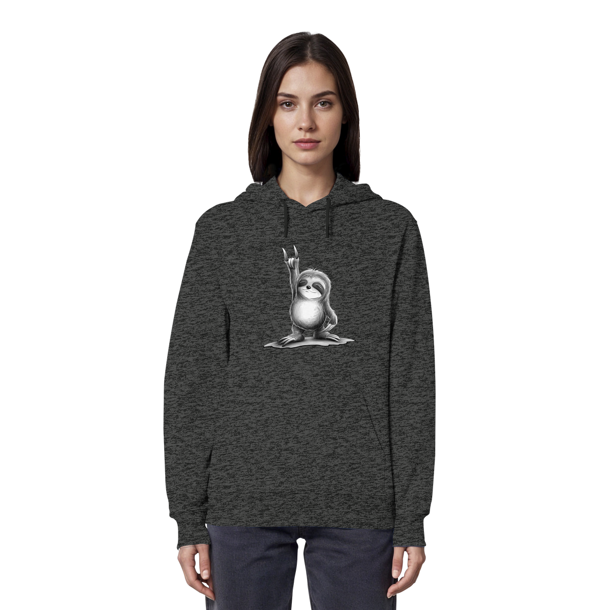 Rock On Party Faultier - Organic Hoodie