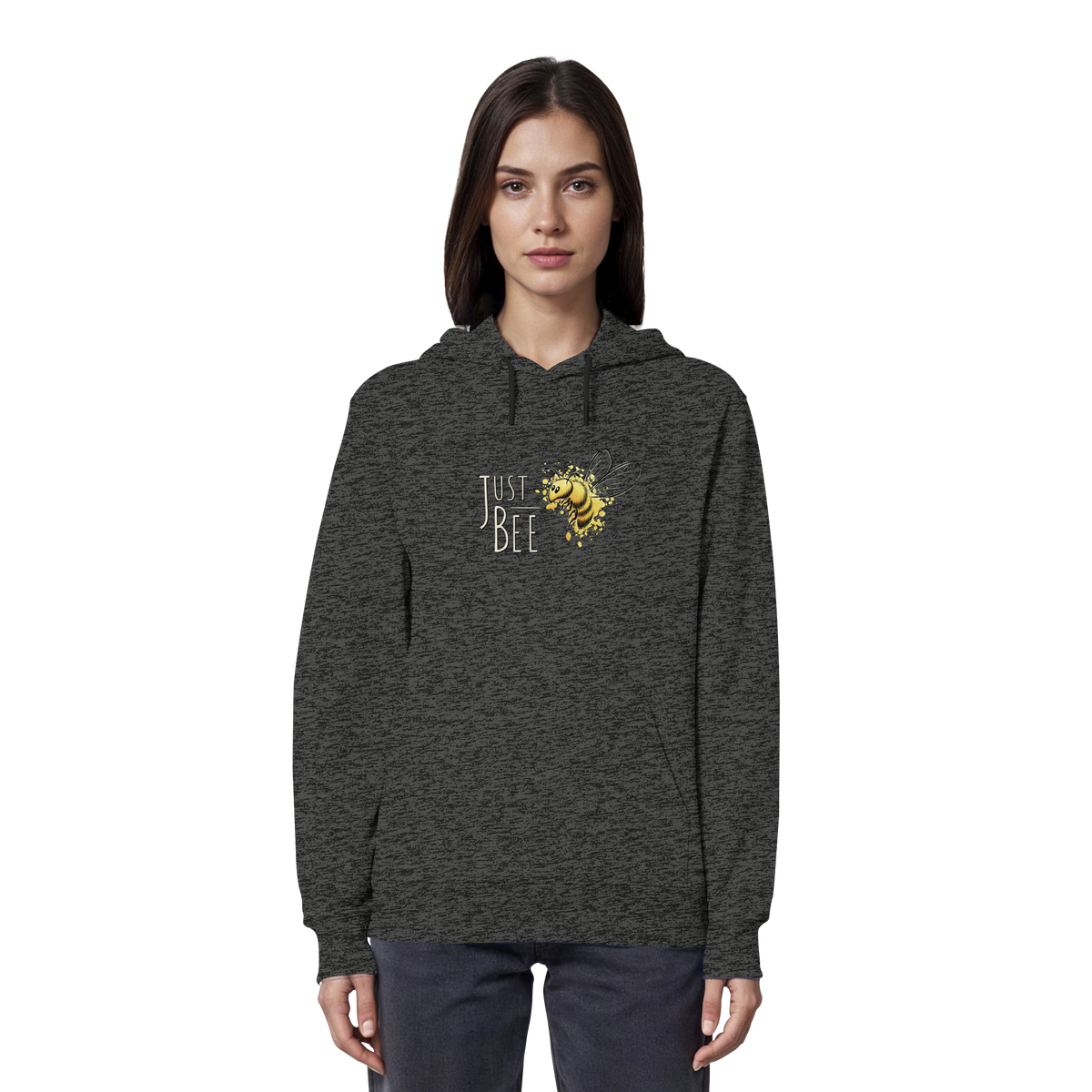 Just Bee, kleine Honig-Biene - Organic Hoodie