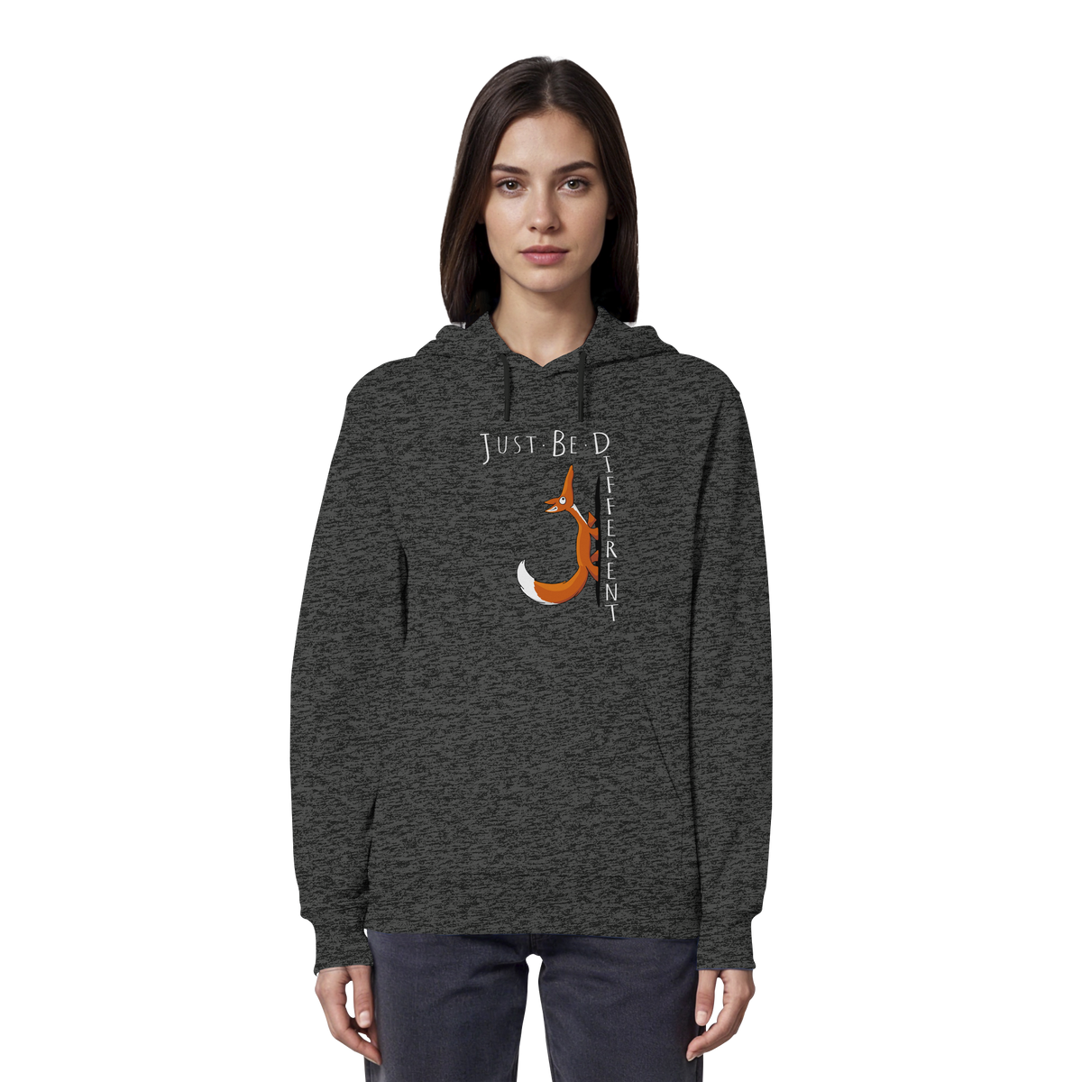 Just Be Different | Sei Anders, kleiner Fuchs - Organic Hoodie