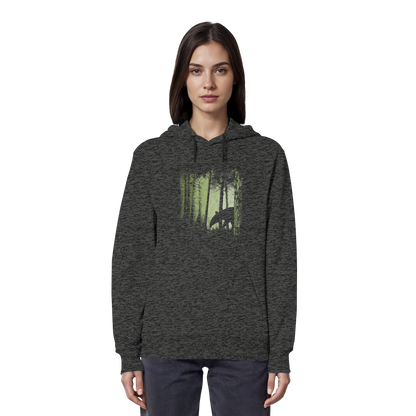 Lässiger Tapir im Zwielicht Wald - Organic Hoodie