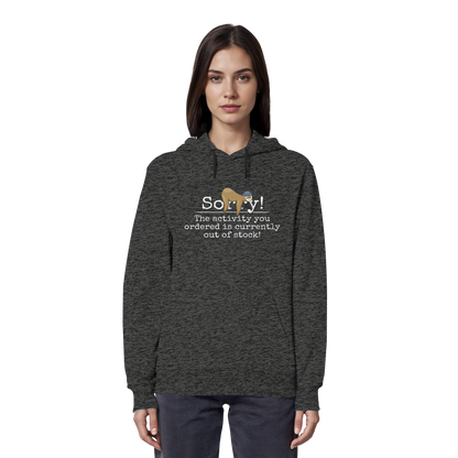 No-Activity Faultier - Organic Hoodie