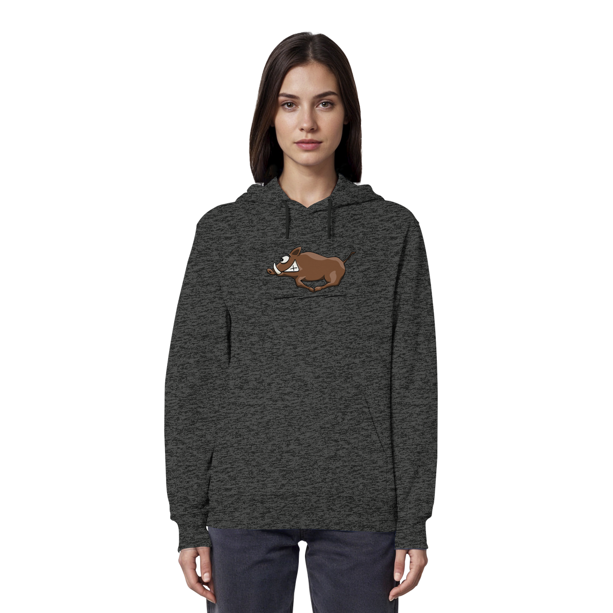 sauwildes Wildschwein | Wildsau  - Organic Hoodie