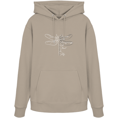 Breite die Flügel aus und flieg los | Libelle - Organic Hoodie