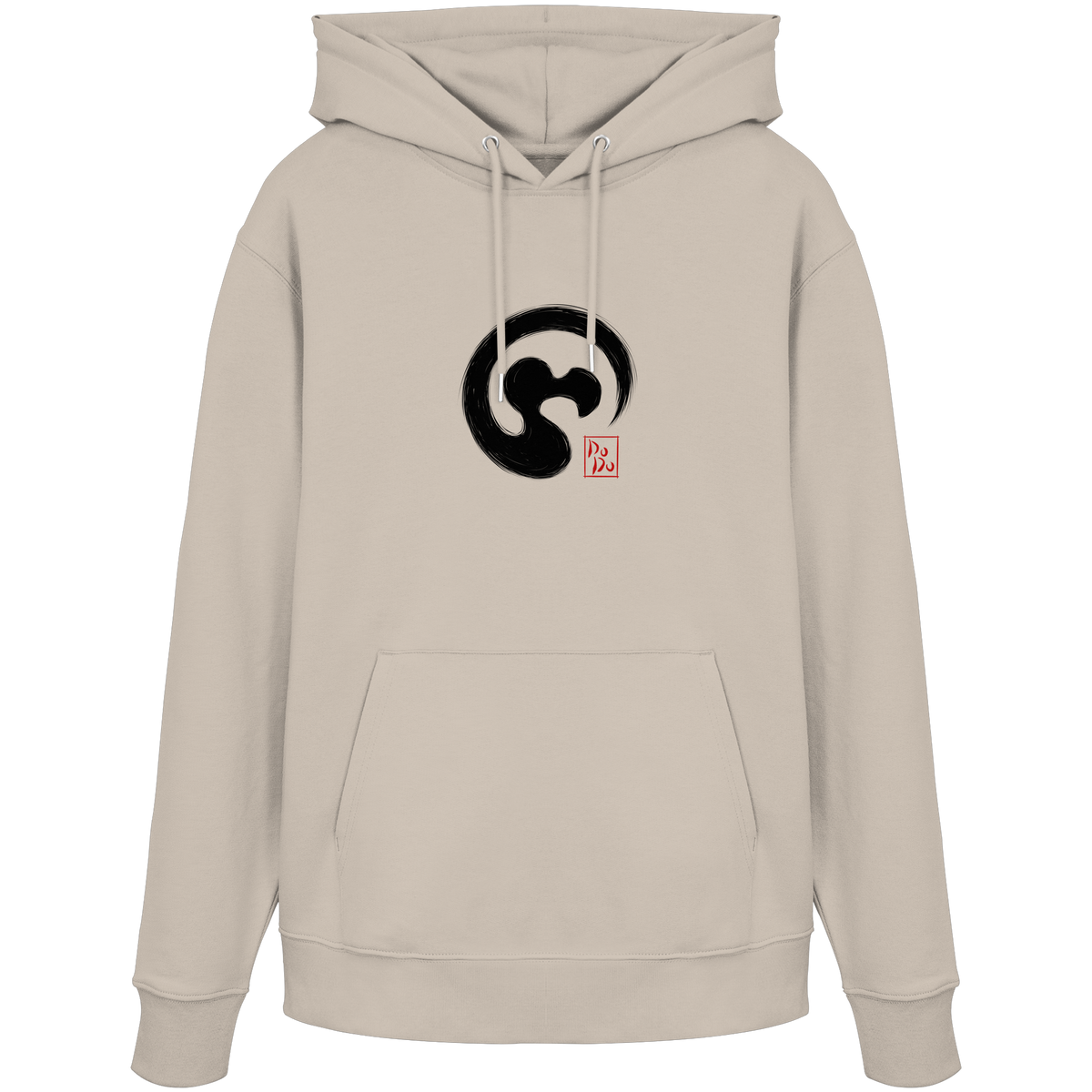 Zen Dodo im japanischen Enso Kreis - Organic Hoodie