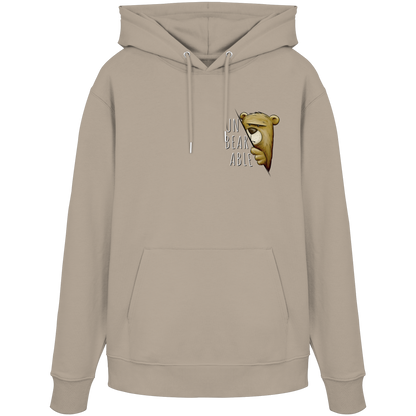 Unbearable – Unerträglich Bär - Organic Hoodie