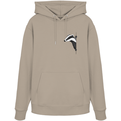 Lässiger Dachs Meister Grimbart - Organic Hoodie