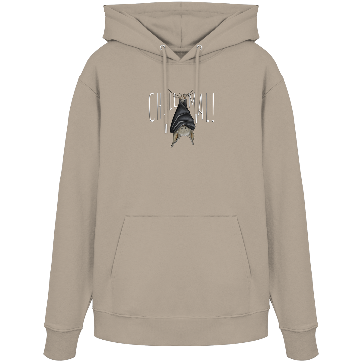 Chill Mal gemütliche Fledermaus - Organic Hoodie
