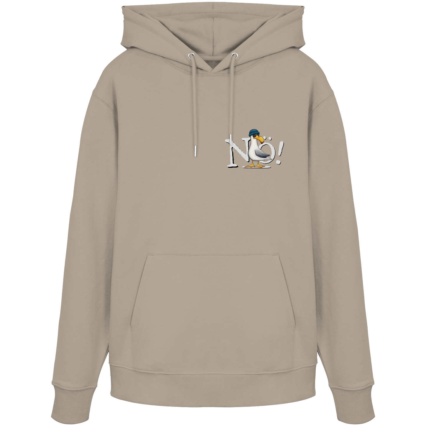 Nö Kein Bock Möwe - Organic Hoodie