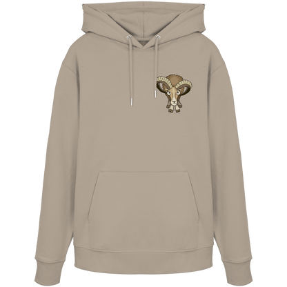 Bockiges Mufflon Widder Schafbock - Organic Hoodie