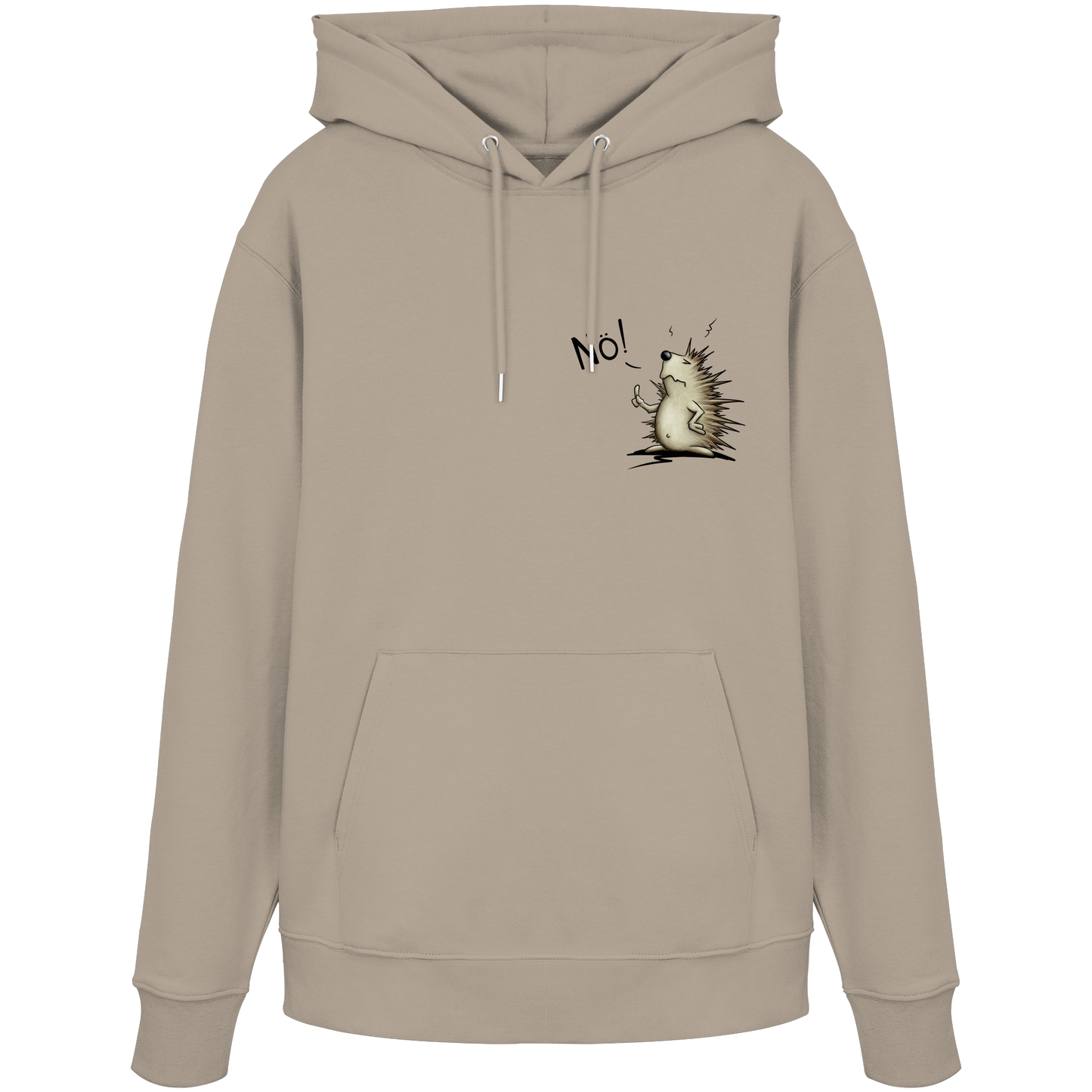 Nö! Grummeliger Igel - Organic Hoodie