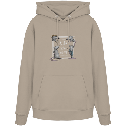Rat’s The Way Kaffeehaus Ratten - Organic Hoodie