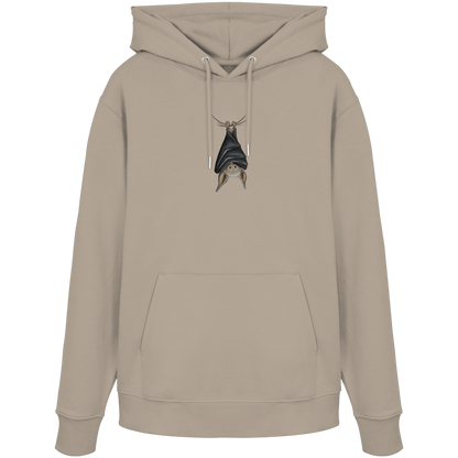 Lustig chillende Fledermaus - Organic Hoodie