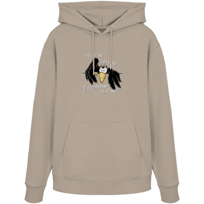 I’m Fine Rabe | Alles Gut Krähe - Organic Hoodie