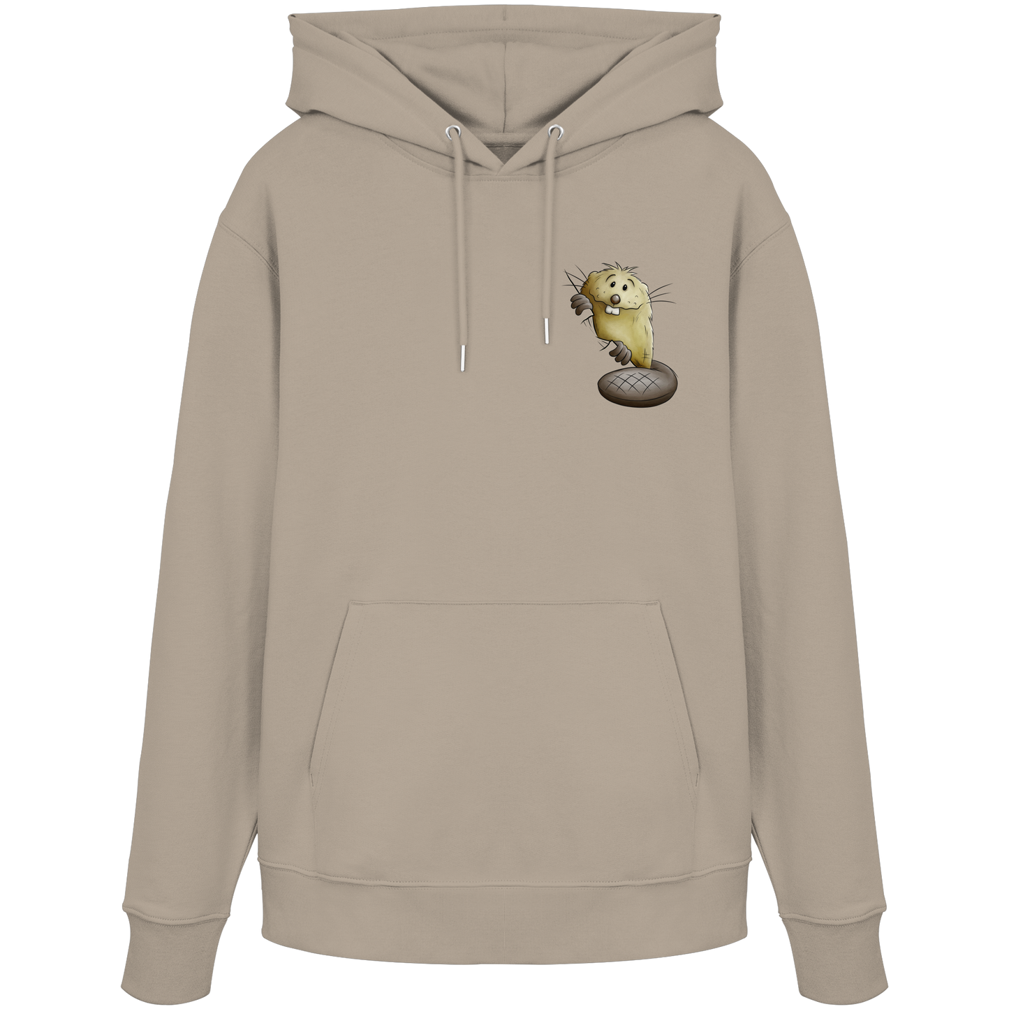 Lustiger frecher Biber - Organic Hoodie
