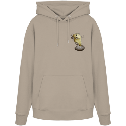 Lustiger frecher Biber - Organic Hoodie