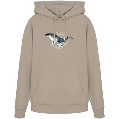 Whale, Hello There | Buckelwal - Organic Hoodie