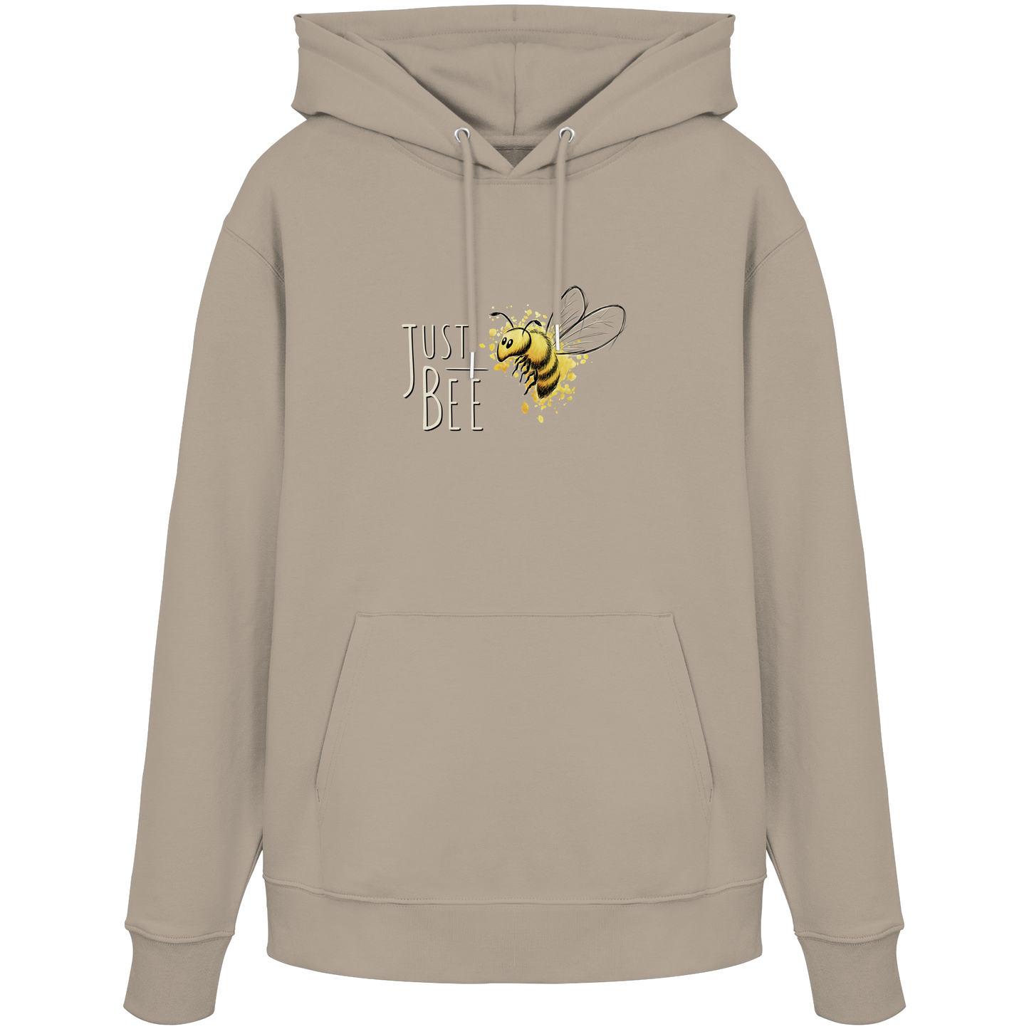 Just Bee, kleine Honig-Biene - Organic Hoodie