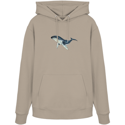 Tiefsee Ozean-Riese Buckelwal - Organic Hoodie