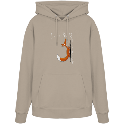 Just Be Different | Sei Anders, kleiner Fuchs - Organic Hoodie