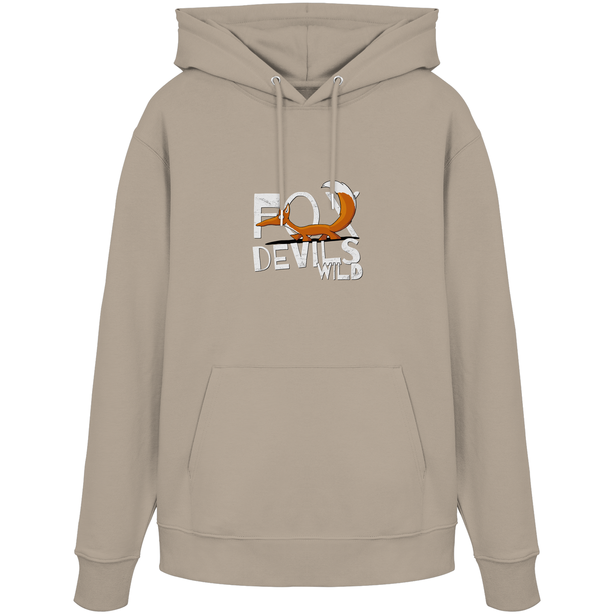 Fox-Devils-Wild Fuchs - Organic Hoodie