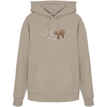 Chill Mal schläfriger Braunbär - Organic Hoodie