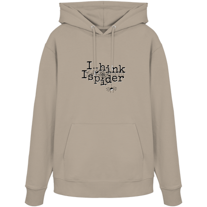 I think I spider - Spinne - Organic Hoodie