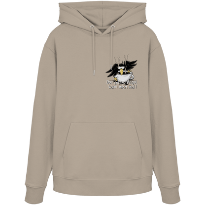 Der frühe Vogel kann mich mal | Kaffee Rabe - Organic Hoodie