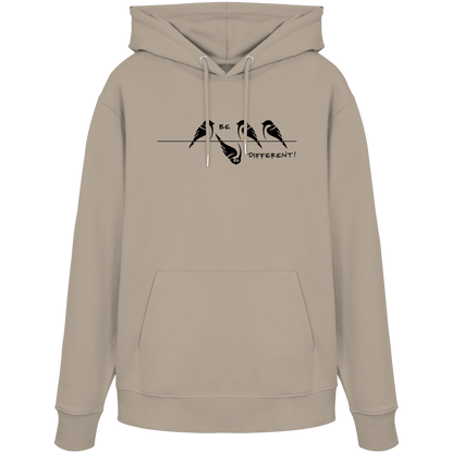 Sei anders, kleiner Spatz - Organic Hoodie
