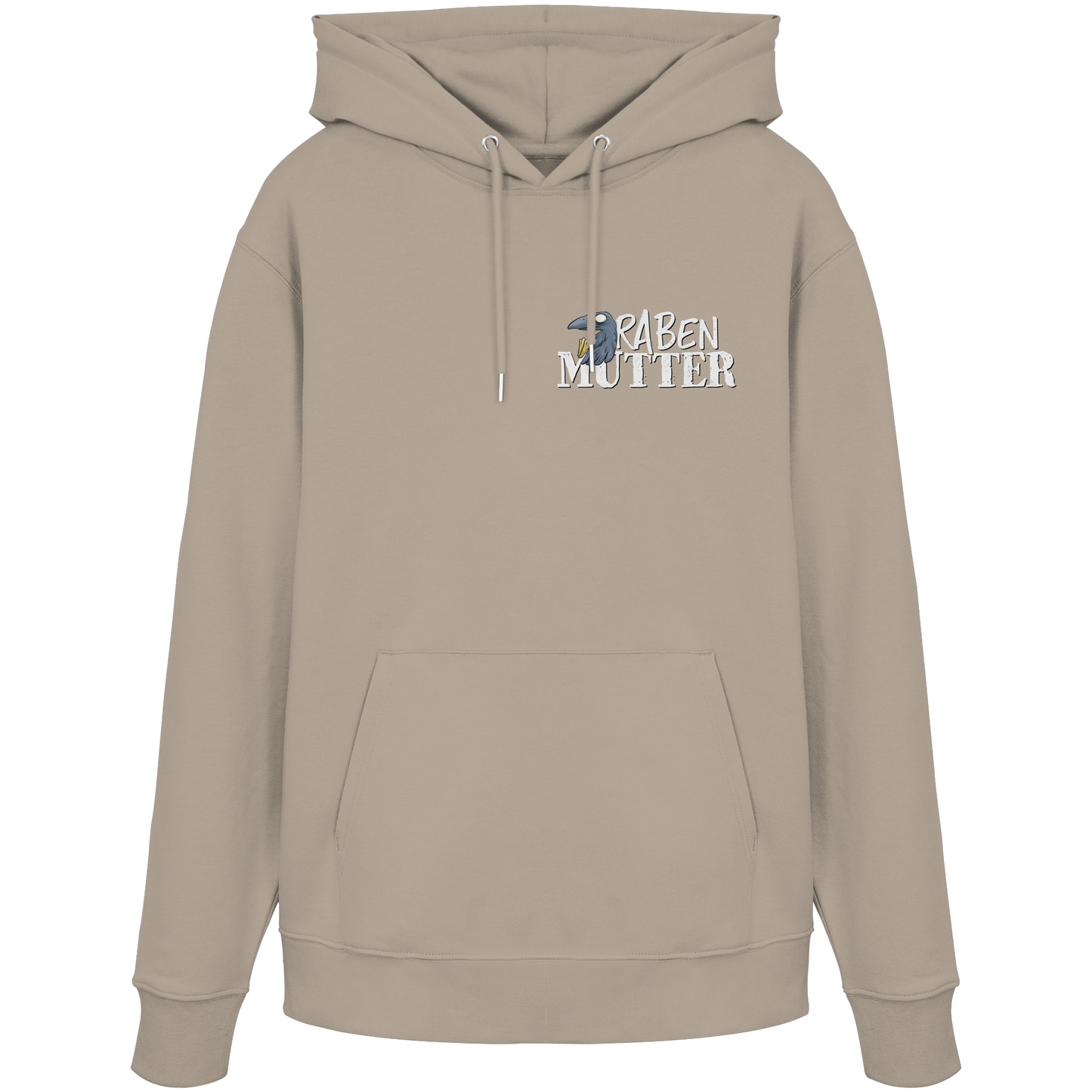 Rabenmutter Krähenmama - Organic Hoodie