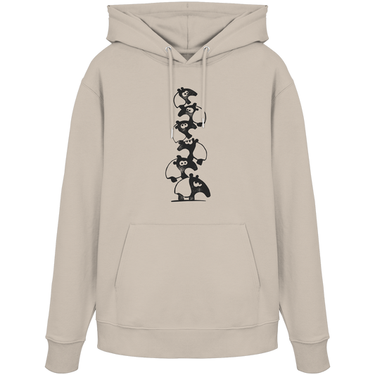 Lustiger Haufen aus Schabracken-Tapiren - Organic Hoodie