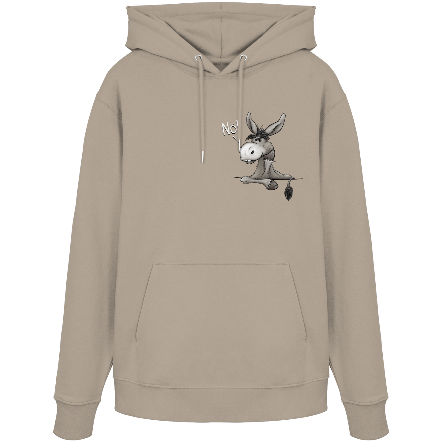 Nö! Störrischer Esel - Organic Hoodie
