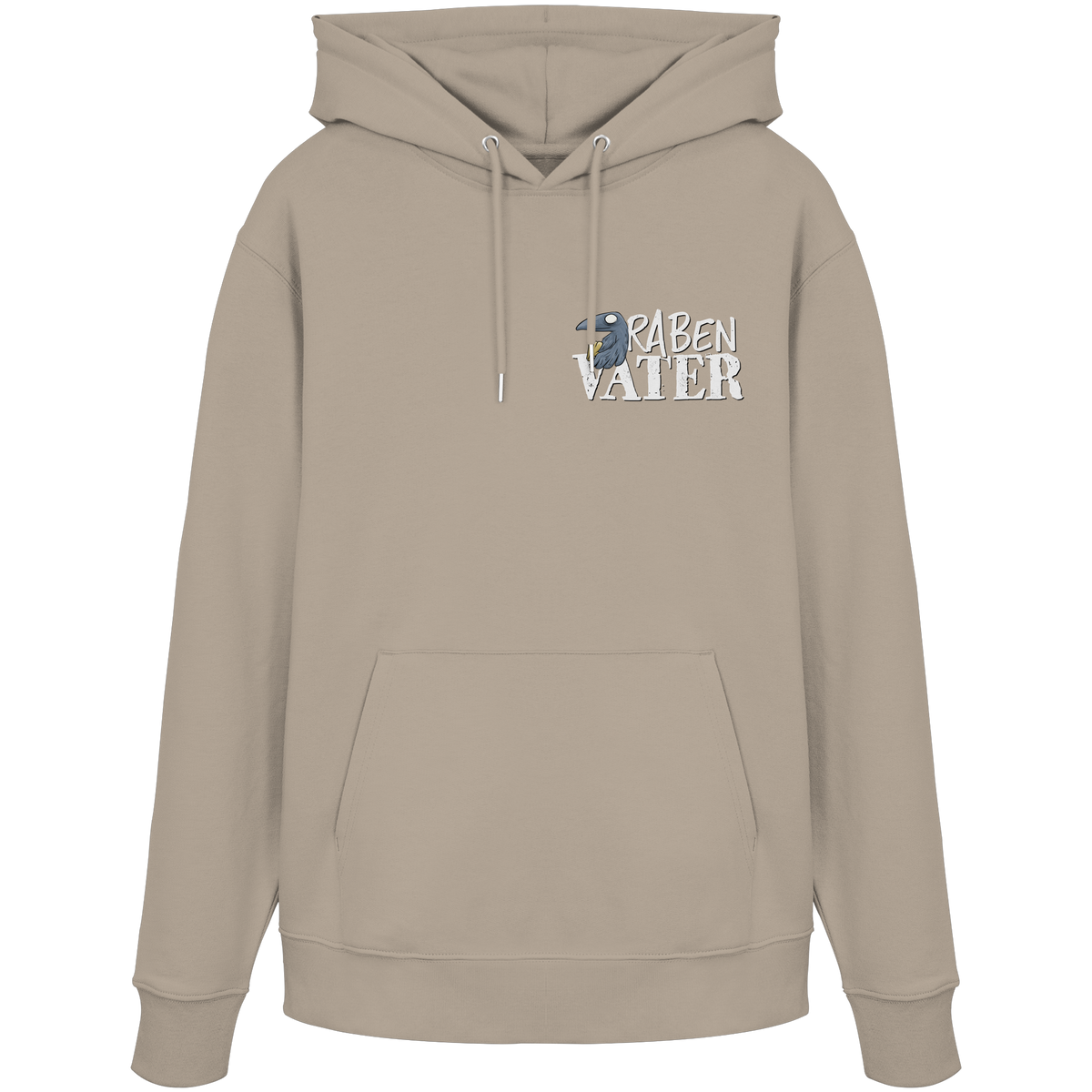 Rabenvater Krähenpapa - Organic Hoodie