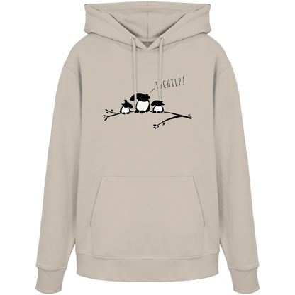 Drei kleine Tapir-Vögel - Organic Hoodie