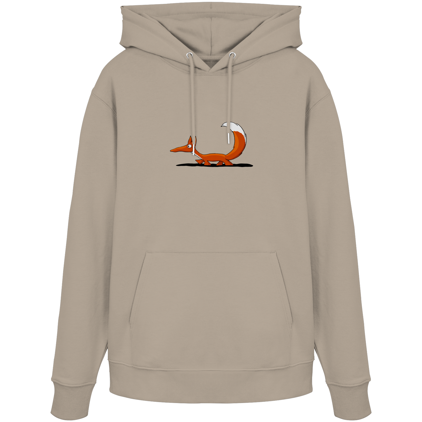 Lässiger cooler Fuchs | Mr. Fox, der Schleicher - Organic Hoodie