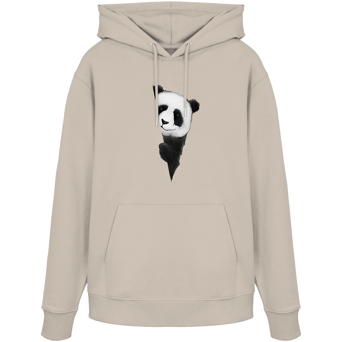 Panda Bär Illustration - Organic Hoodie