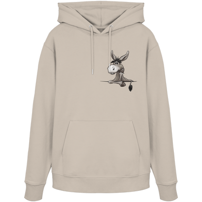 Lustiger lässiger Esel - Organic Hoodie