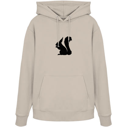 Eichhörnchen Silhouette - Organic Hoodie