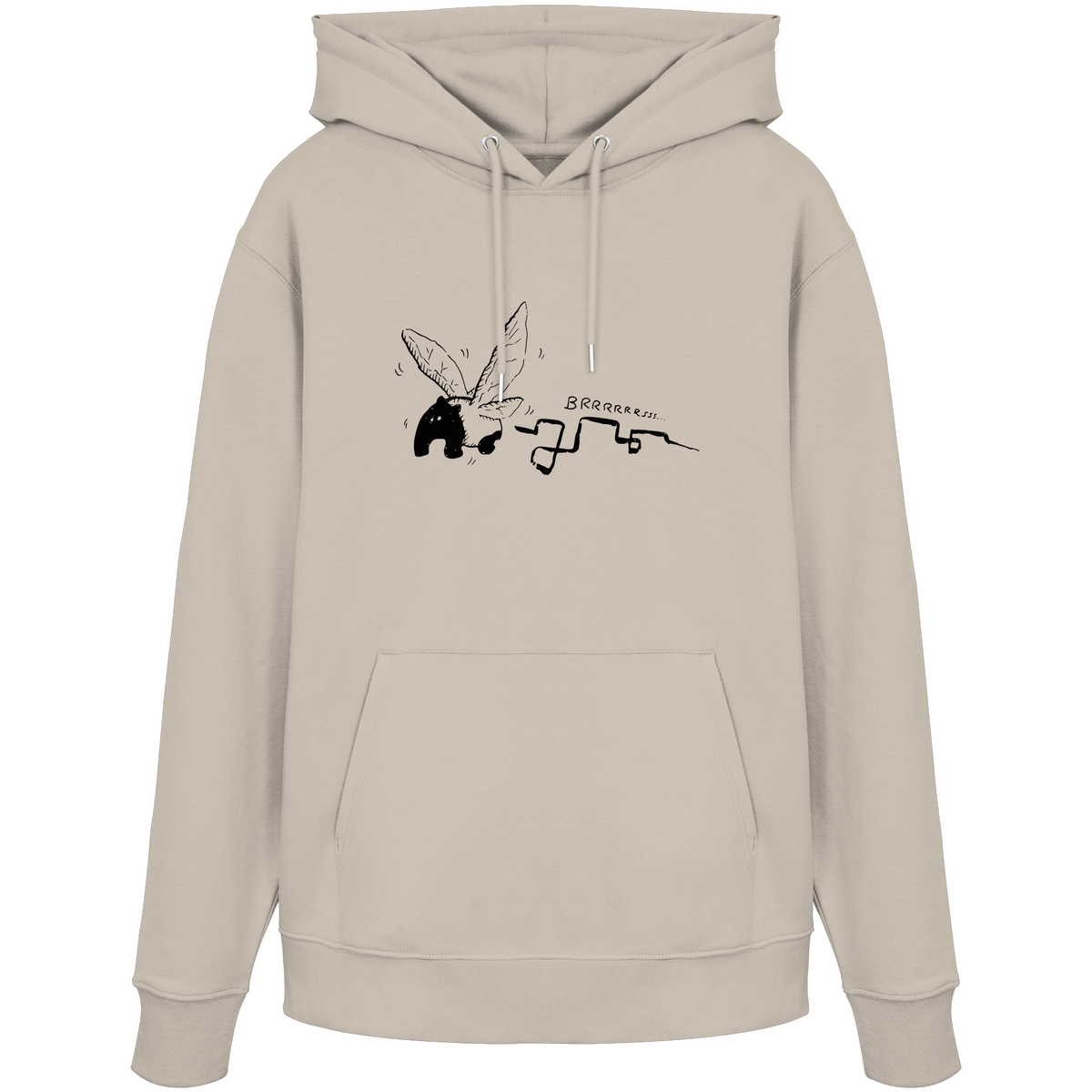zauberhaft flatternde Tapir Fee - Organic Hoodie