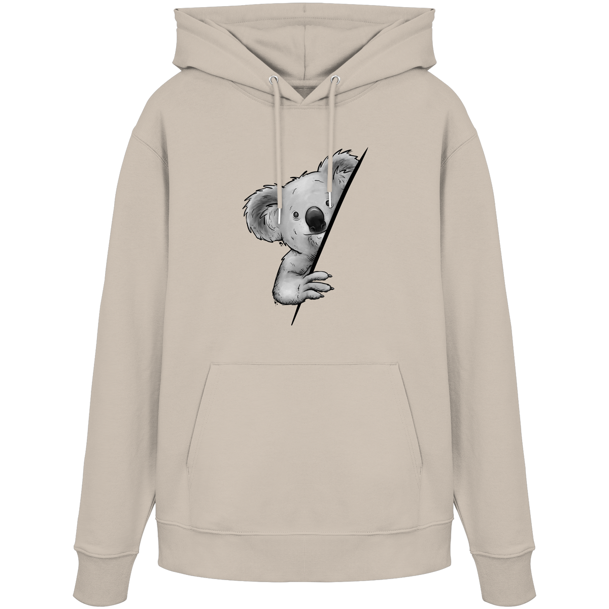 Koala Bär Illustration - Organic Hoodie