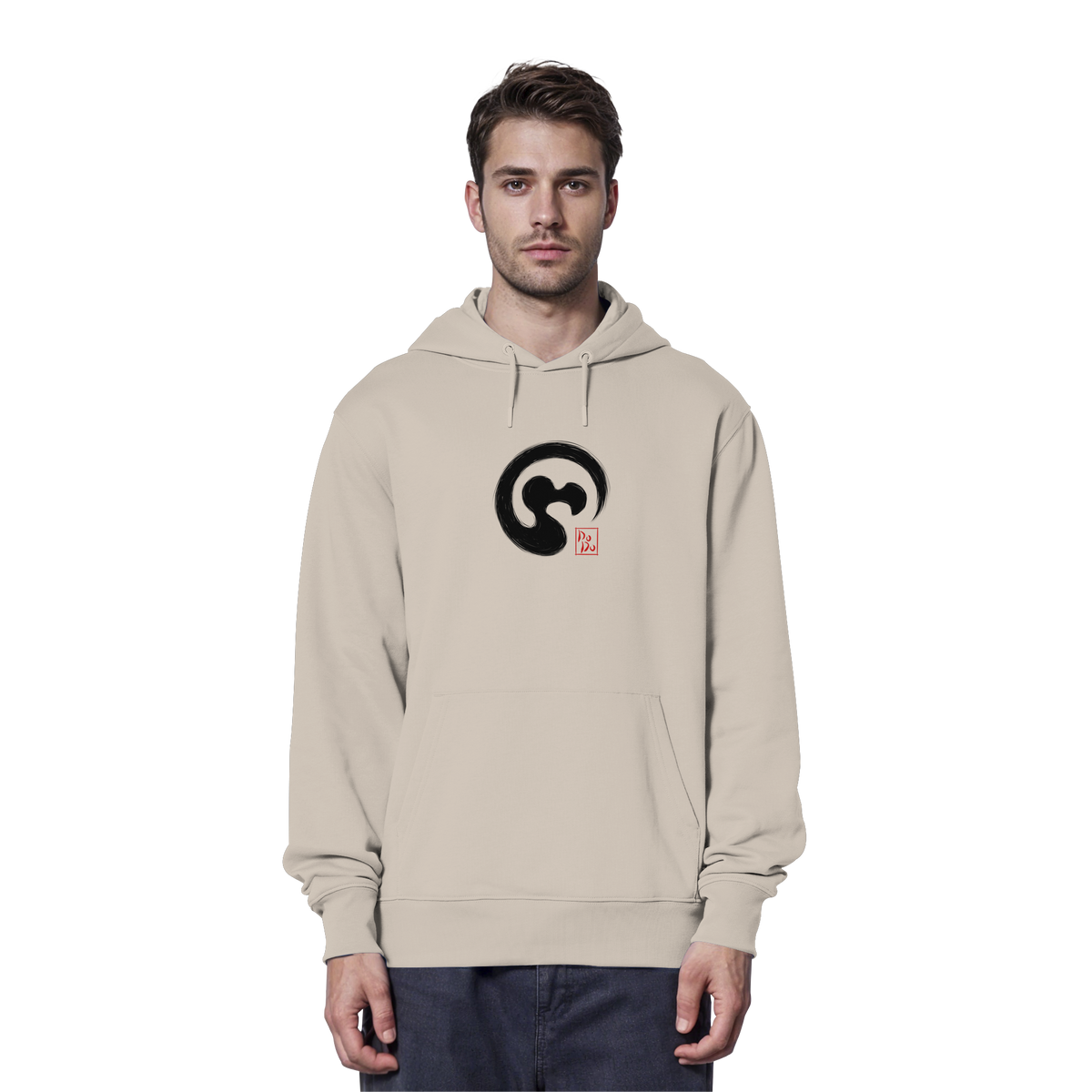 Zen Dodo im japanischen Enso Kreis - Organic Hoodie