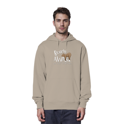 Bearly Awake Bitte nicht stören Bär - Organic Hoodie