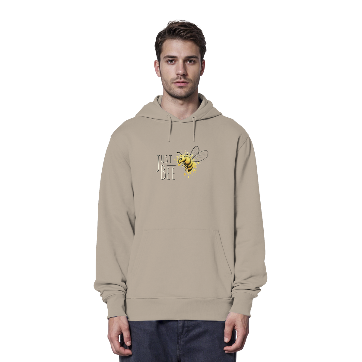 Just Bee, kleine Honig-Biene - Organic Hoodie